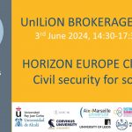 UnILiON Brokerage Event -HE Cluster 3 on Civil security for society calls